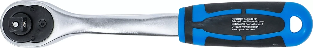 Bgs Technic Terkšlinė galvučių rankena | 3/8" (10 mm) | 90 dantų | greito atleidimo (631)