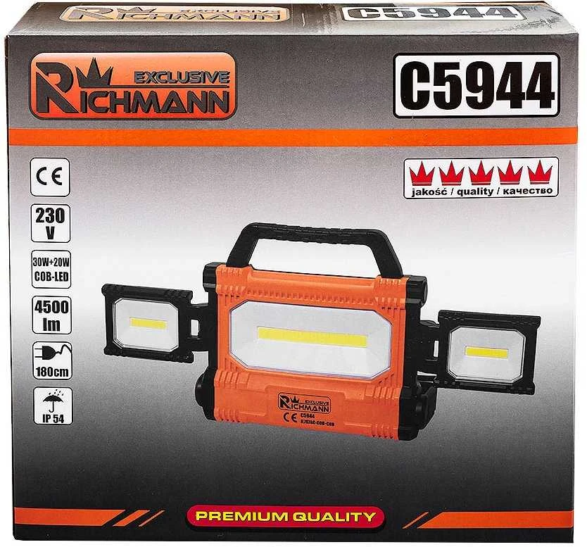 Darbinis šviestuvas Richmann C5944; 230 V; 4500 lm