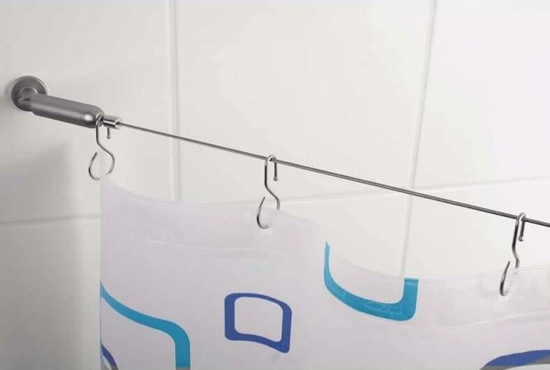 RIDDER Dušas aizkaru stieple Traun 300cm, tērauda