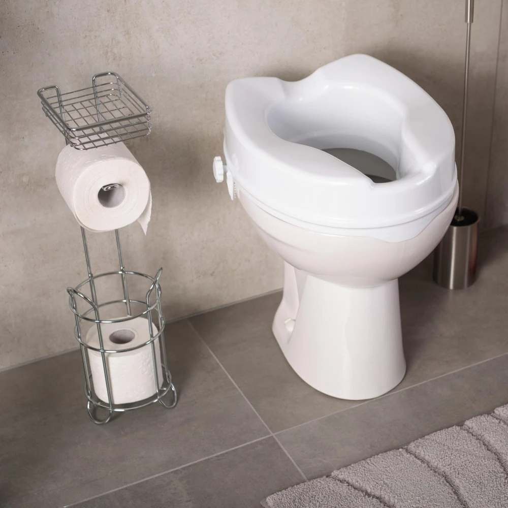 RIDDER Tualeto sėdynė su paaukštinimu 10cm, Balta