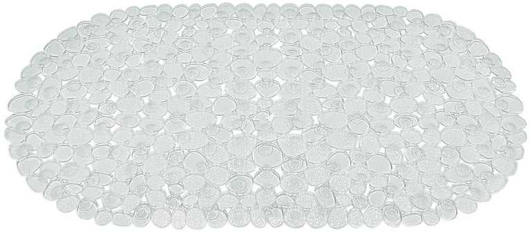 RIDDER Vonios kilimėlis Stone 36x70cm, 100% PVC, skaidrus