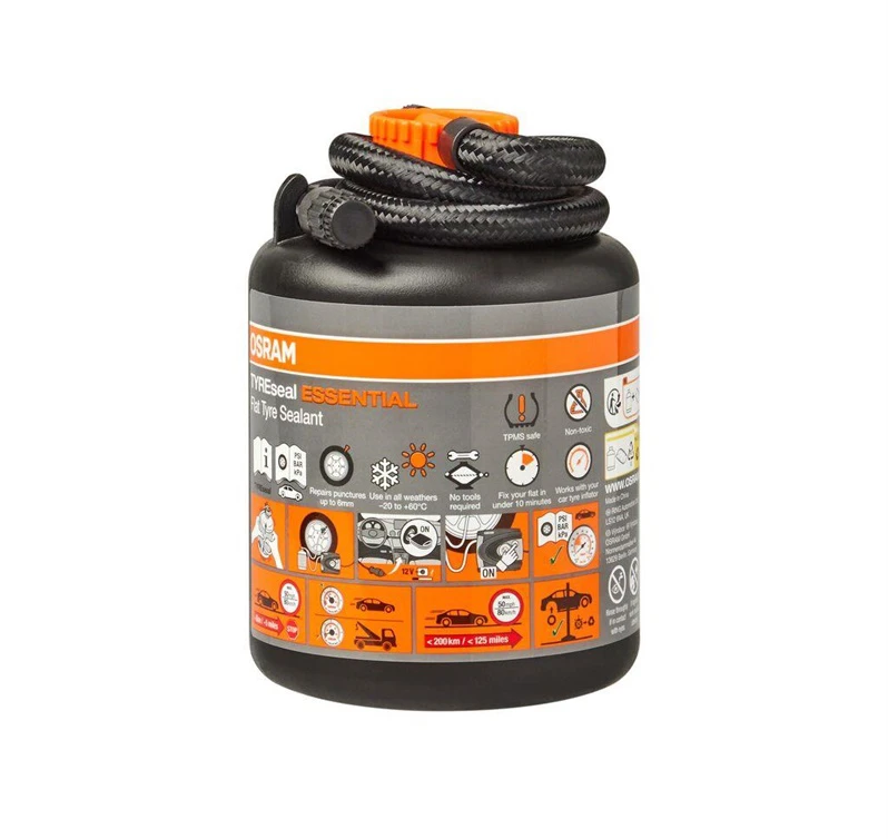 OSRAM TYREseal Kit Essential, skaitmeninis oro kompresorius