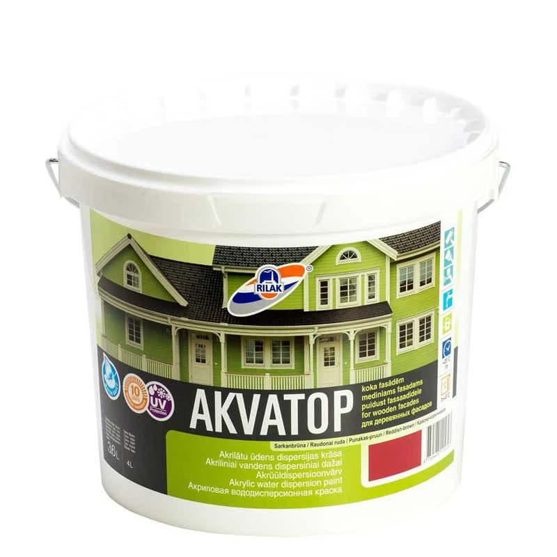 Rilak MEDIEN DAŽAI AKVATOP 3.6L RAUD RUDI