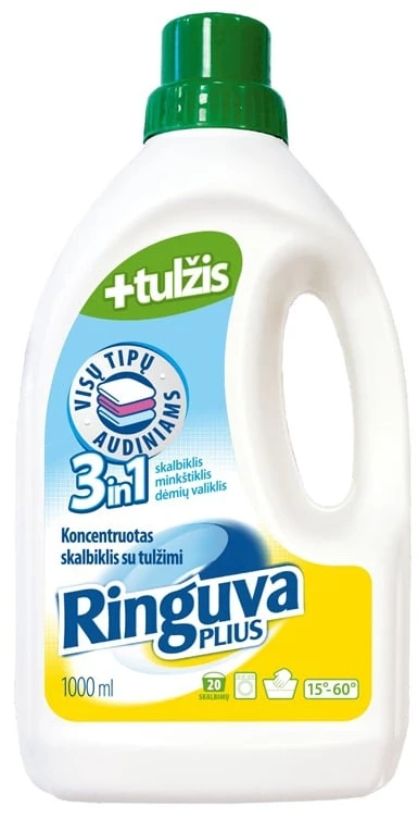 Ringuva Pliu Skystas skalbiklis Ringuva Plus, 1 l