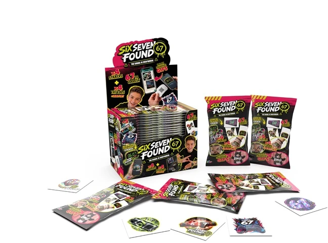 Six_Seven CHILDREN'S TATTOO AND STICKER SET SIX SEVEN
