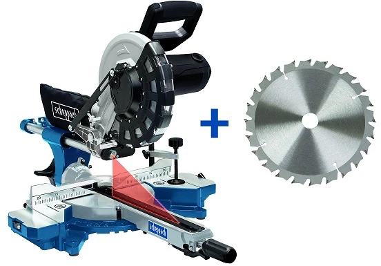 Skersinio pjovimo staklės HM254 + papildomas diskas, Scheppach