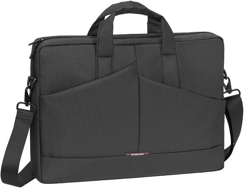 RIVACASE 8731 Diagonal Plus Nešiojamas kompiuteris Bag 15.6" / 6 Pilkas