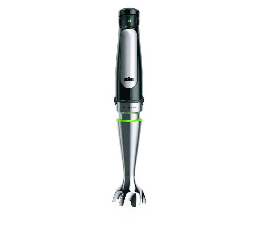 Rokas blenderis Braun MQ 7087, melna/nerūsējošā tērauda