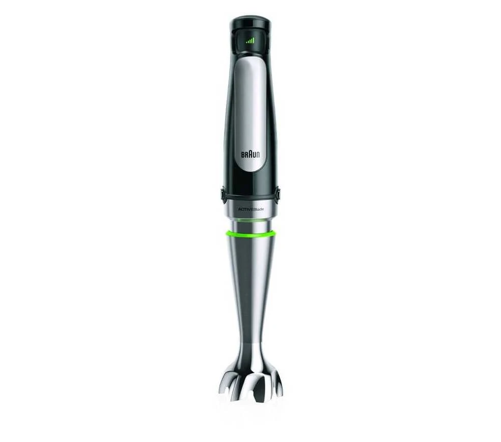 Rokas blenderis Braun MQ 7087, melna/nerūsējošā tērauda