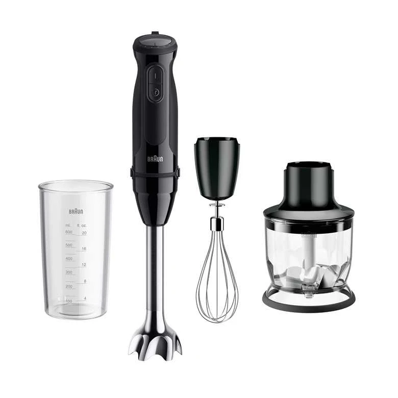 Rokas blenderis Braun MQ50202M MultiQuick 5, melna