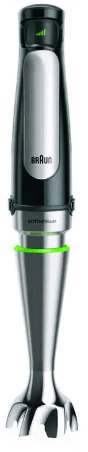 Braun MQ 7025X 0,6 L Panardinamas maišytuvas Juoda, Nerūdijančiojo plieno 1000 W