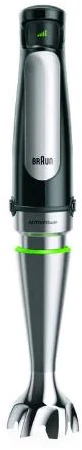 Braun MQ 7025X 0,6 L Panardinamas maišytuvas Juoda, Nerūdijančiojo plieno 1000 W