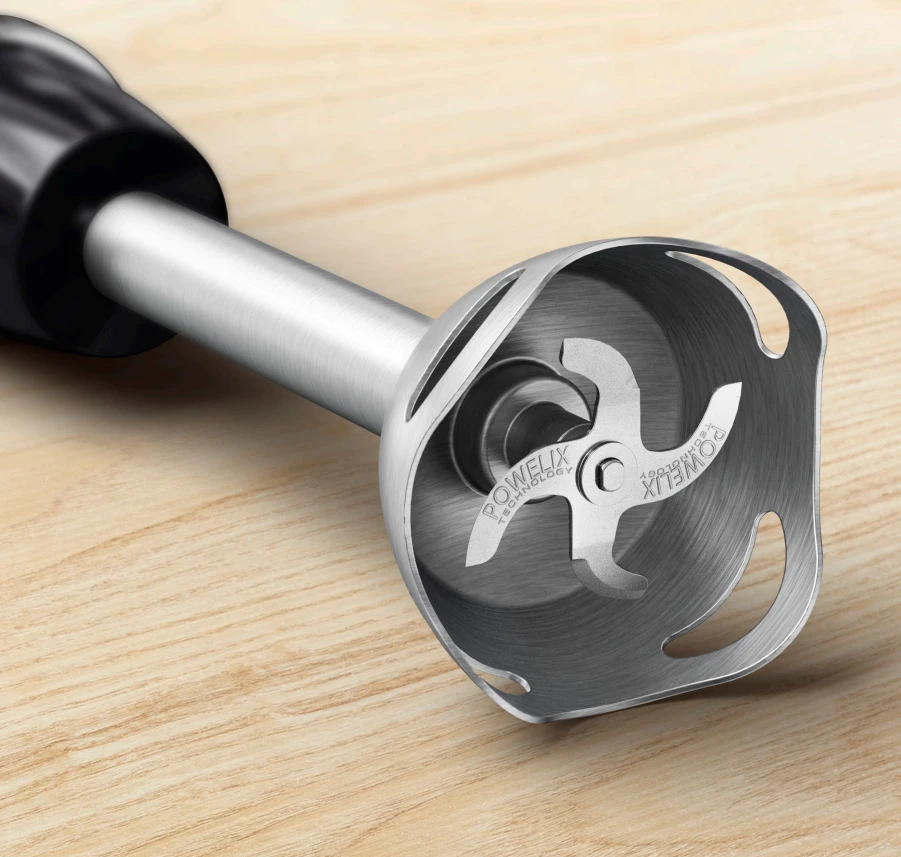 Rokas blenderis Tefal HB67G830, melna/nerūsējošā tērauda