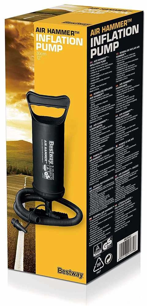 Bestway 62003 rankinė pompa Pastatoma oro pompa Juoda