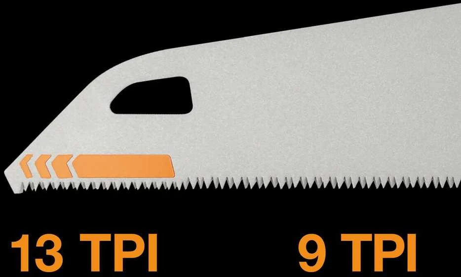 Fiskars Pro Power Tooth profesionalus rankinis pjūklas (55 cm, 9 tpi)
