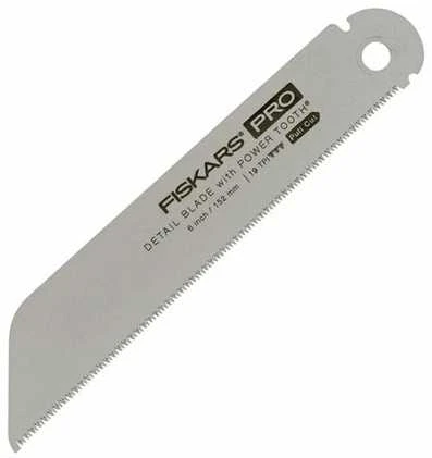 Fiskars - Pjūklo peilis su pakaitiniu ašmenimis - 19 dantų / 15 cm