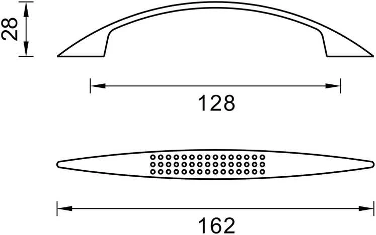 Rankenėlė DOMOLETTI UN88 / 128, nikelio, 1 vnt.