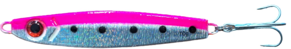 Ron Thompson Pilkeris RT Herring NL 10.5cm 70g Rožinė/Sidabrinis/UV Oranžinis