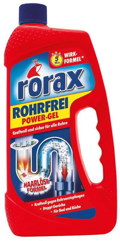 Notekūdeņu tīrīšanas līdzekli Rorax. 1 l