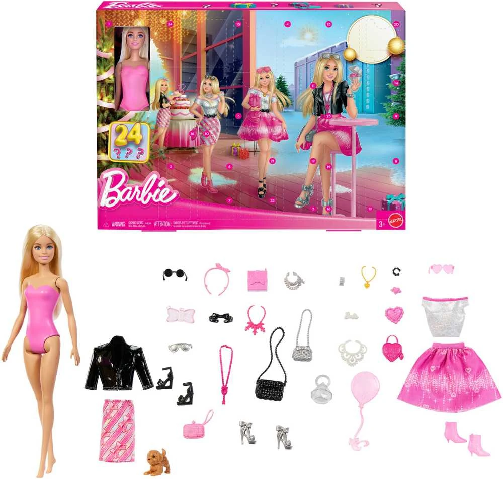 Advento kalendorius Mattel Barbie FAB (JFL63)