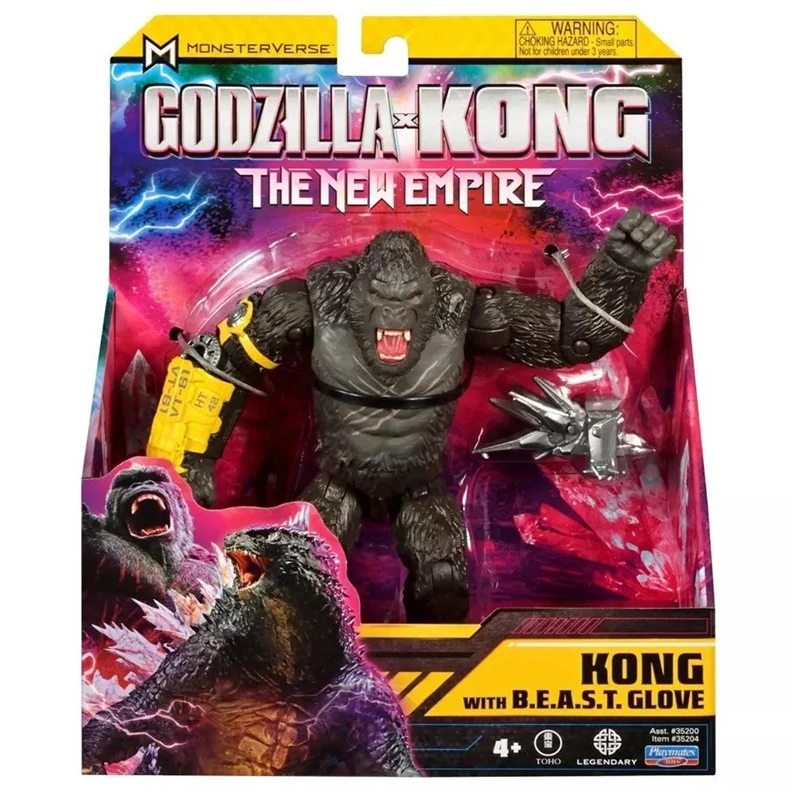 Godzilla X Kong GODZILLA 6" figūrėlė Kong su B.E.A.S.T. pirštine, 35204