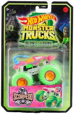 Mattel Hot Wheels džipas šviečiantis tamsoje
