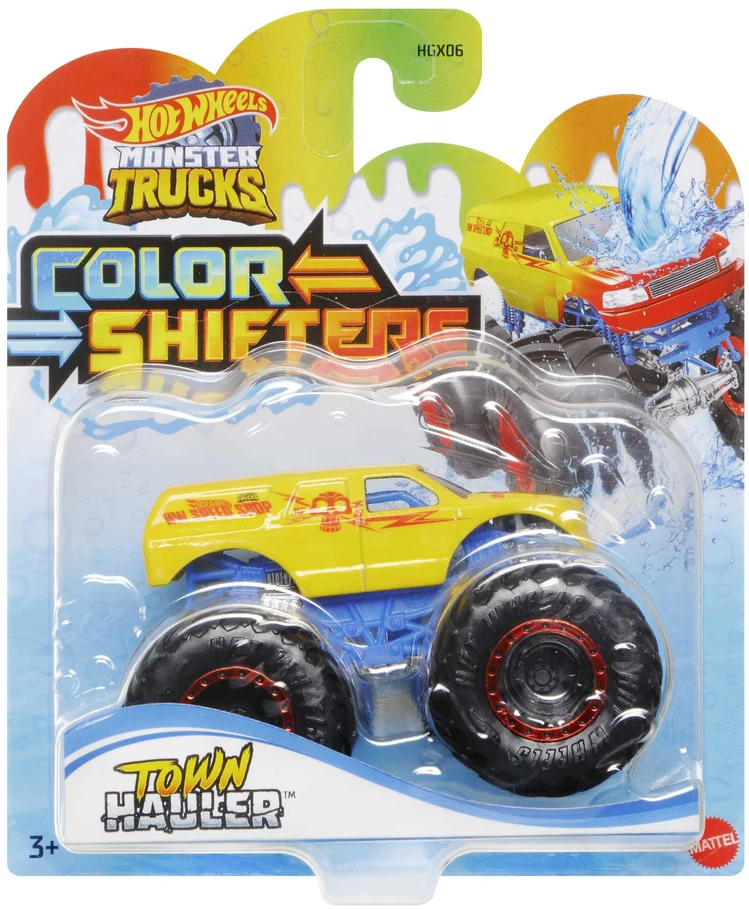 Mattel Hot Wheels džipai pakeisk spalvą