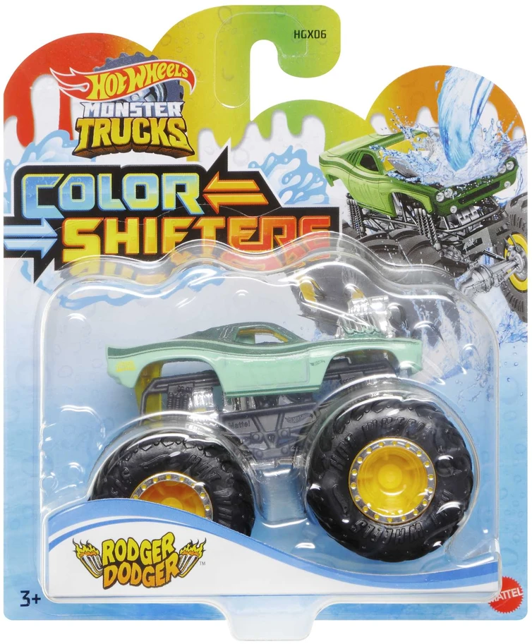 Mattel Hot Wheels džipai pakeisk spalvą