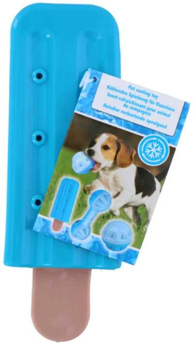 Žaislas šuniui, vėsinantis „Pet Toys Cooling Toys“, 8 cm skersmens, mėlynos spalvos