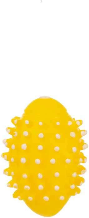 Žaislas šuniui Hoppy HX117, 7 cm, baltas/geltonas