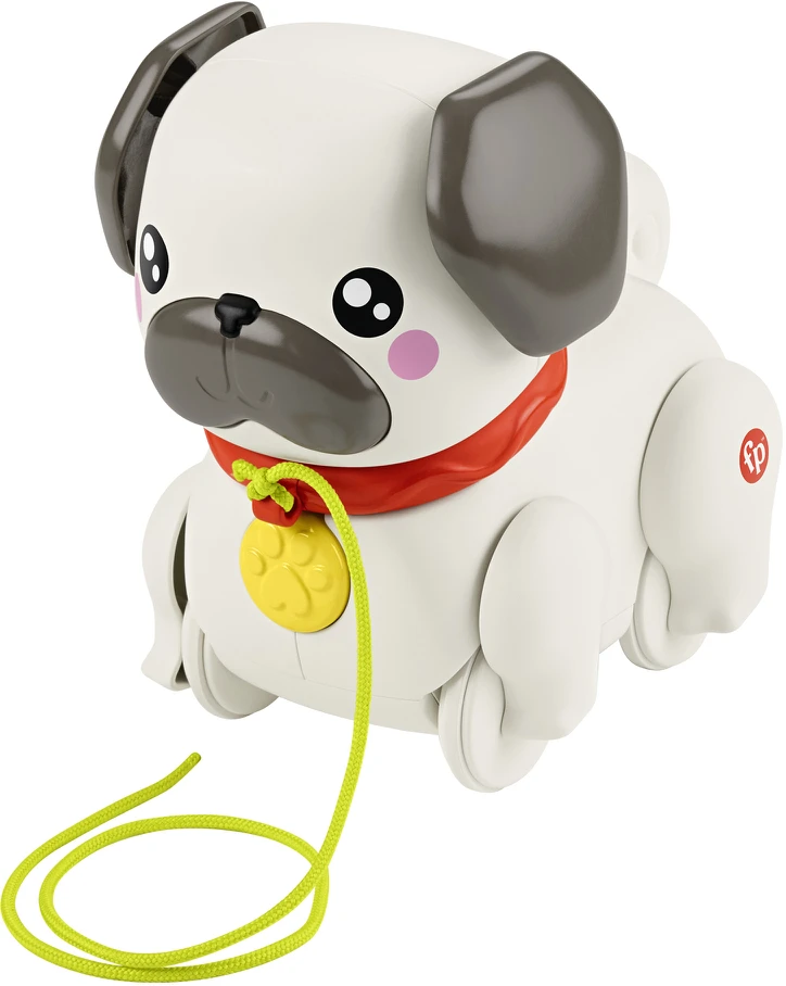 Fisher Price Mattel FP šuniukas Mopsas