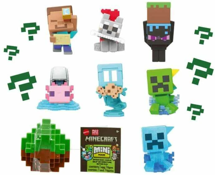 Siurprizų rinkinys Minecraft mini Egg