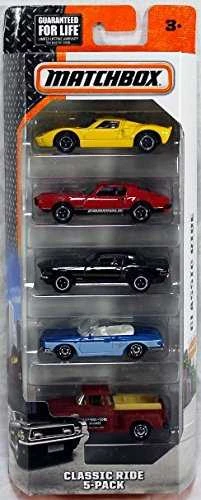 Mattel Penkių Matchbox automodelių rinkinys