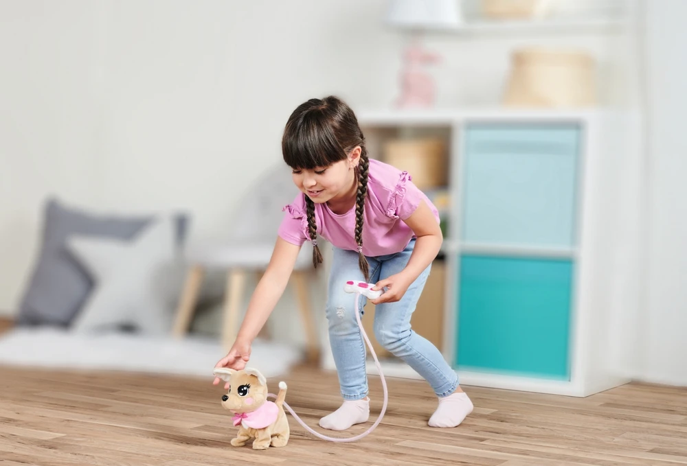 Rotaļu dzīvnieks Simba Chi Chi Love Loomy 105893542, brūna krās./rozā krās.