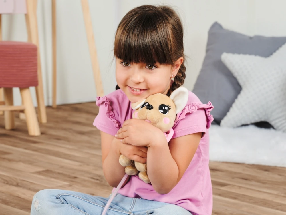 Rotaļu dzīvnieks Simba Chi Chi Love Loomy 105893542, brūna krās./rozā krās.