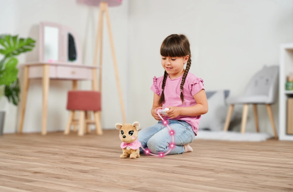 Rotaļu dzīvnieks Simba Chi Chi Love Loomy 105893542, brūna krās./rozā krās.