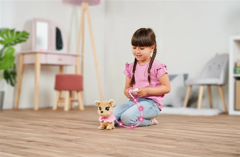 Rotaļu dzīvnieks Simba Chi Chi Love Loomy 105893542, brūna krās./rozā krās.