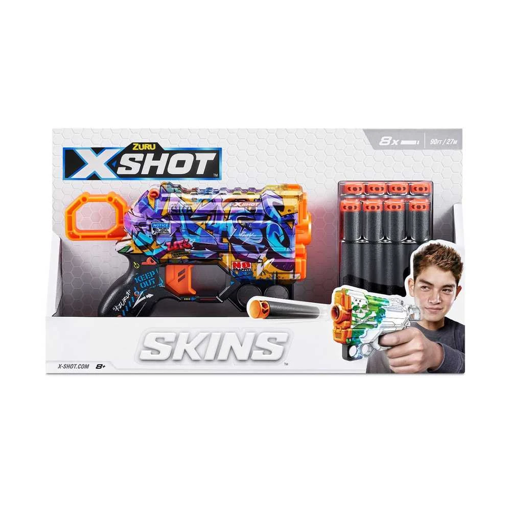 XSHOT žaislinis šautuvas Skins Menace, assort., 36515