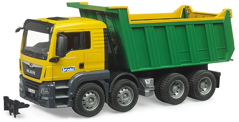 Žaislinis sunkvežimis Bruder MAN TGS 4080202-2700, 1:16, įvairių spalvų