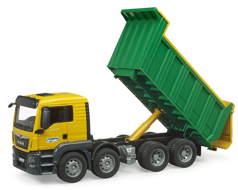 Žaislinis sunkvežimis Bruder MAN TGS 4080202-2700, 1:16, įvairių spalvų