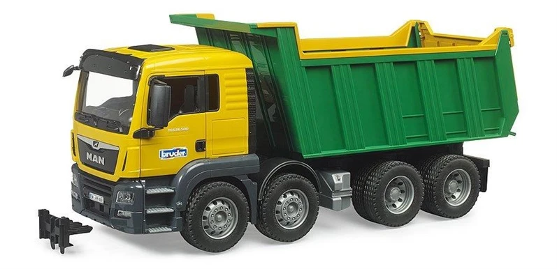 Žaislinis sunkvežimis Bruder MAN TGS 4080202-2700, 1:16, įvairių spalvų