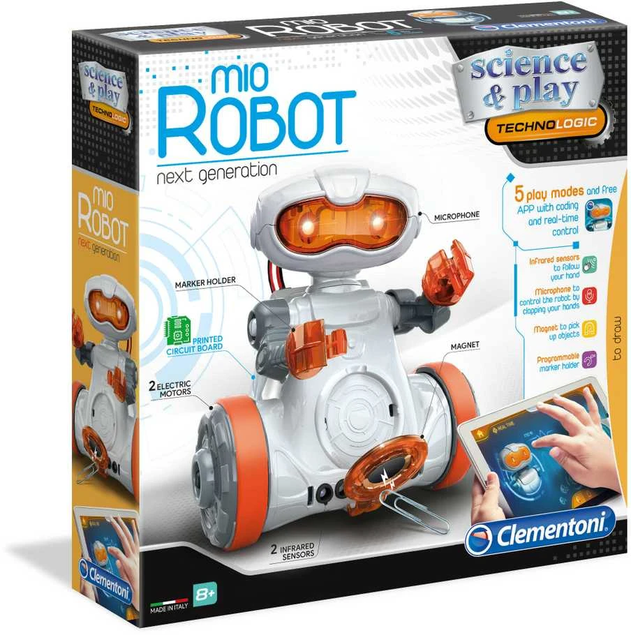 CLEMENTONI robotukas, 75021BL