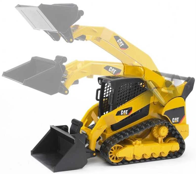 Rotaļu traktors Bruder Cat Multi Terrain Loader 02136, 1:16, melna krās./dzeltena krās.