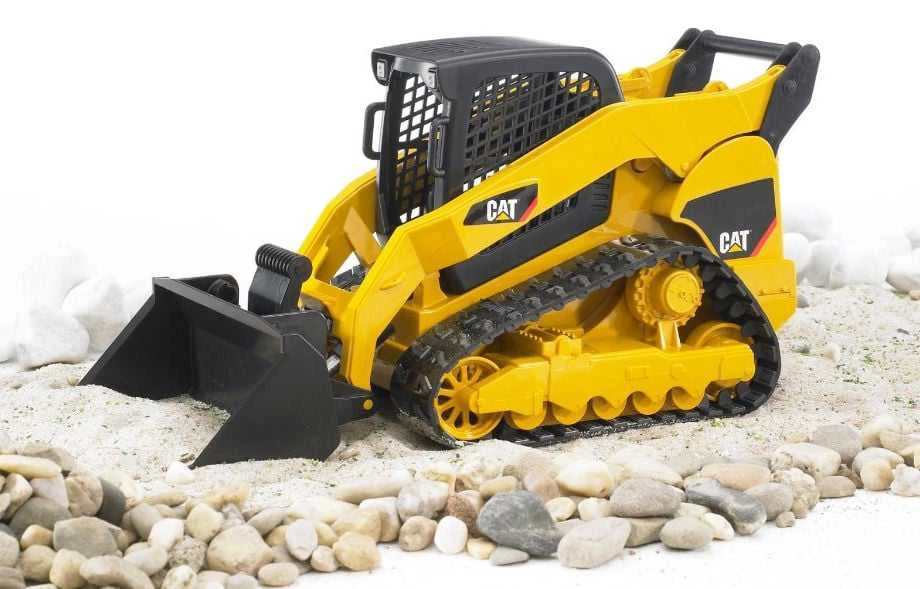 Rotaļu traktors Bruder Cat Multi Terrain Loader 02136, 1:16, melna krās./dzeltena krās.
