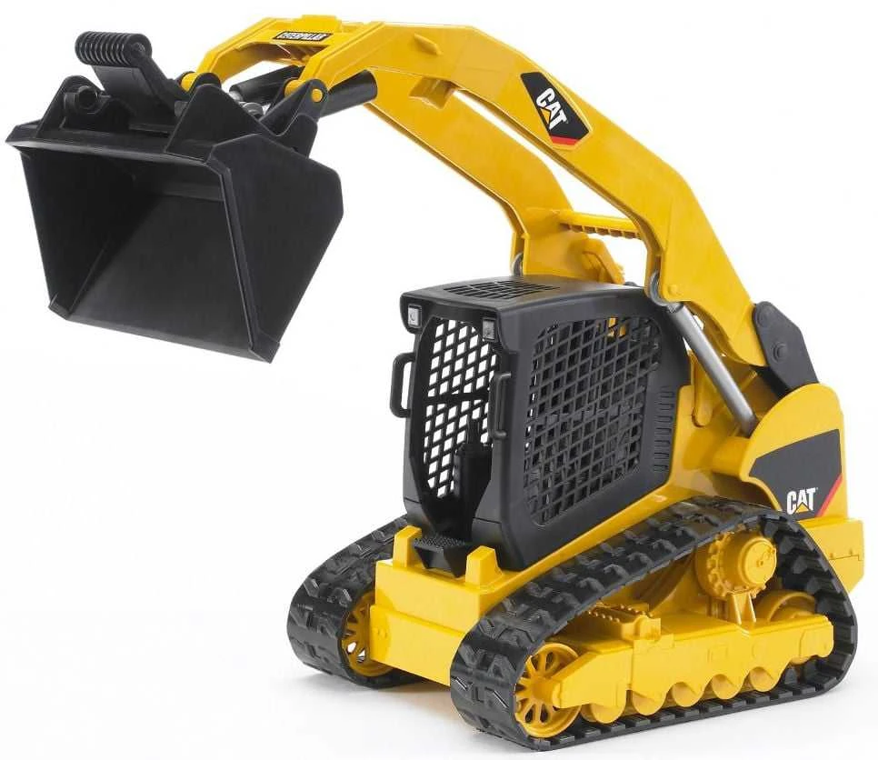 Rotaļu traktors Bruder Cat Multi Terrain Loader 02136, 1:16, melna krās./dzeltena krās.