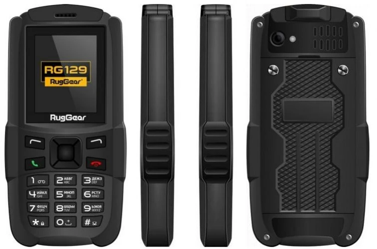 RugGear RG129 Dual Juodas