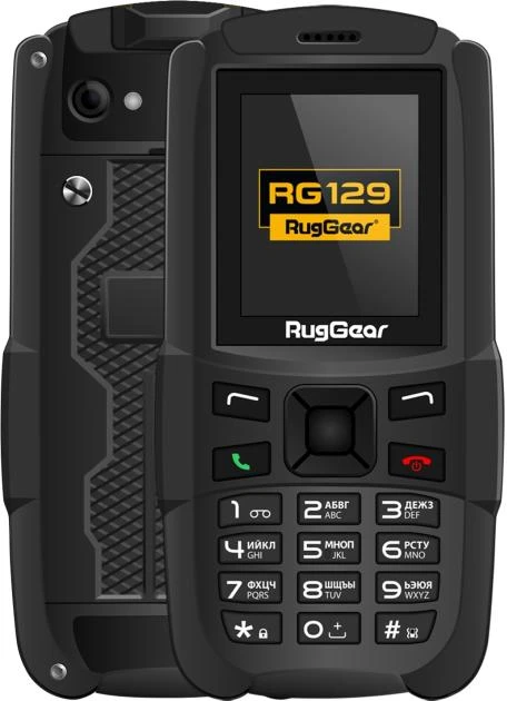 RugGear RG129 Dual Juodas