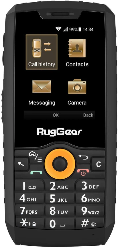 RugGear RG150 Dual juodas
