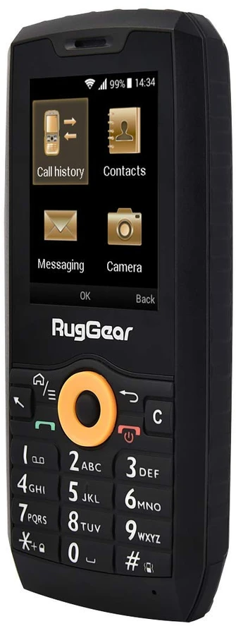 RugGear RG150 Dual juodas