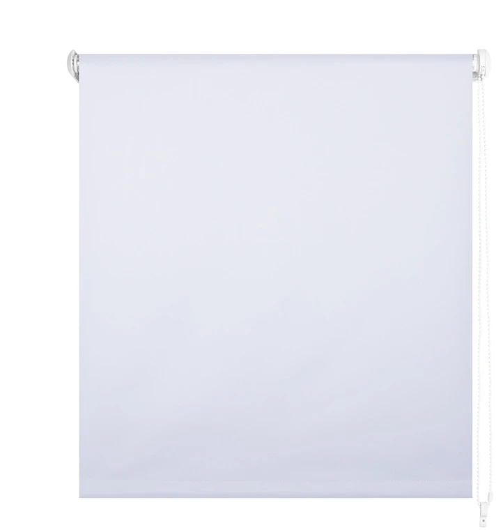 Ritininė užuolaida Domoletti Blackout Silv 054, balta sp./pilka sp., 60 cm x 185 cm